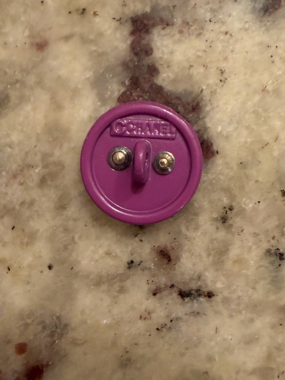 Two Chanel Buttons - Picture 2 of 2
